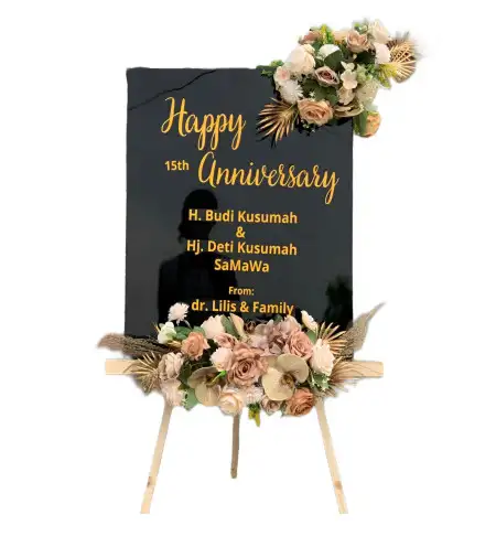 Papan Bunga Akrilik Gedangmas